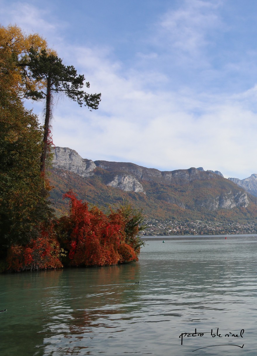 Annecy la rouge et or