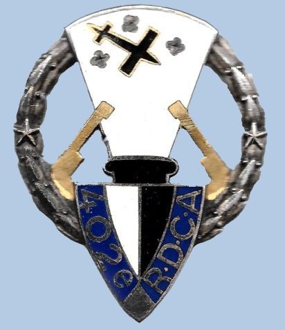 insigne du 402ème Rgt DCA Metz