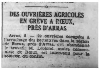 mouvements de grèves