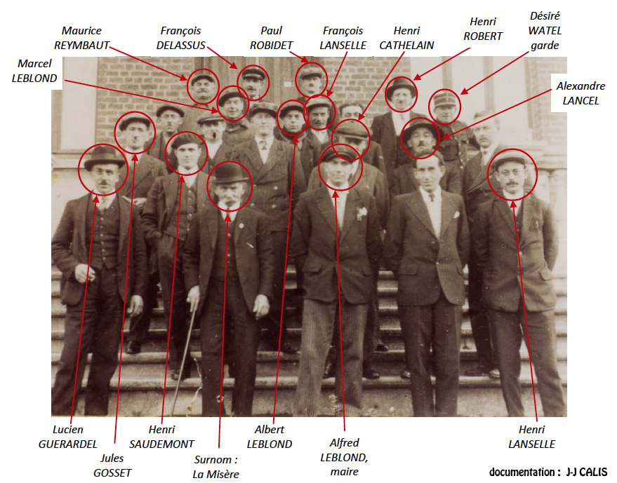 les membres du conseil