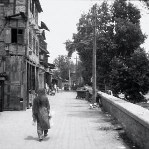 Srinagar côté terre ferme